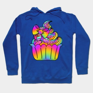 Rainbow Sprinkles - Blue Hoodie